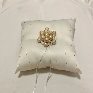 Wedding ring bearer pillow